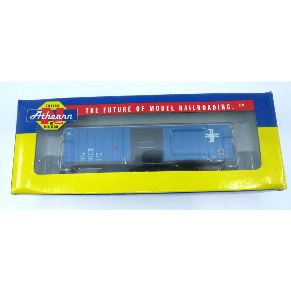 Athearn Train N Scale 10542 SIECO 50' Box Car BOSTON & MAINE BM 78162